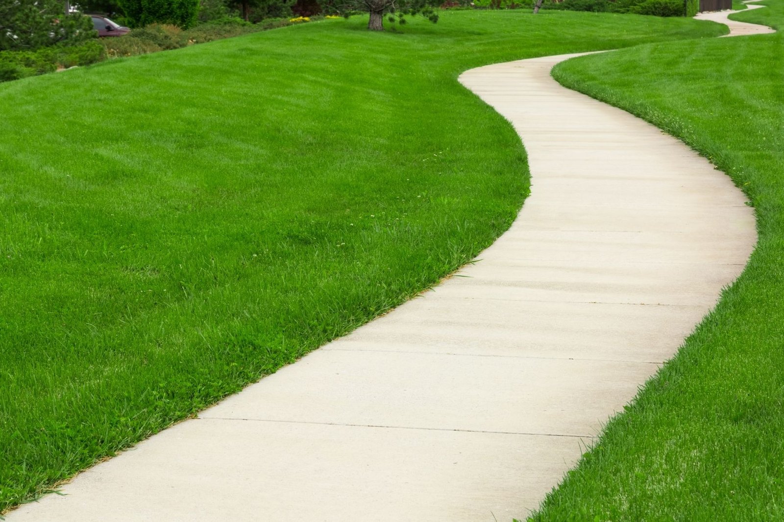 concrete pathway